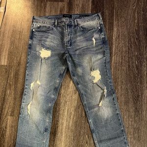 PacSun Men’s Skinny Ripped Jeans (worn 2x) - Size: 34x32